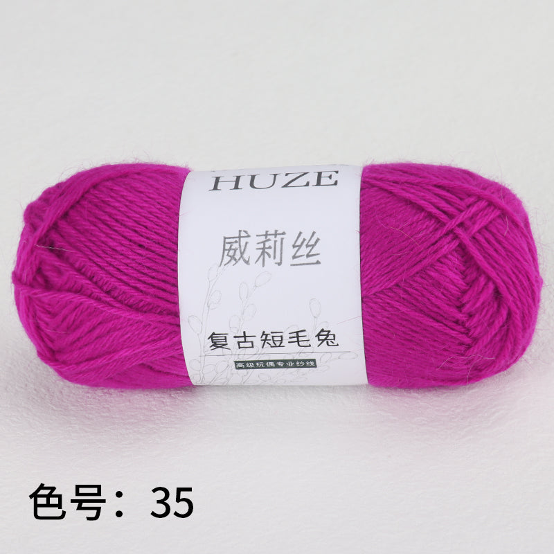 復古短毛兔-Angora Yarns