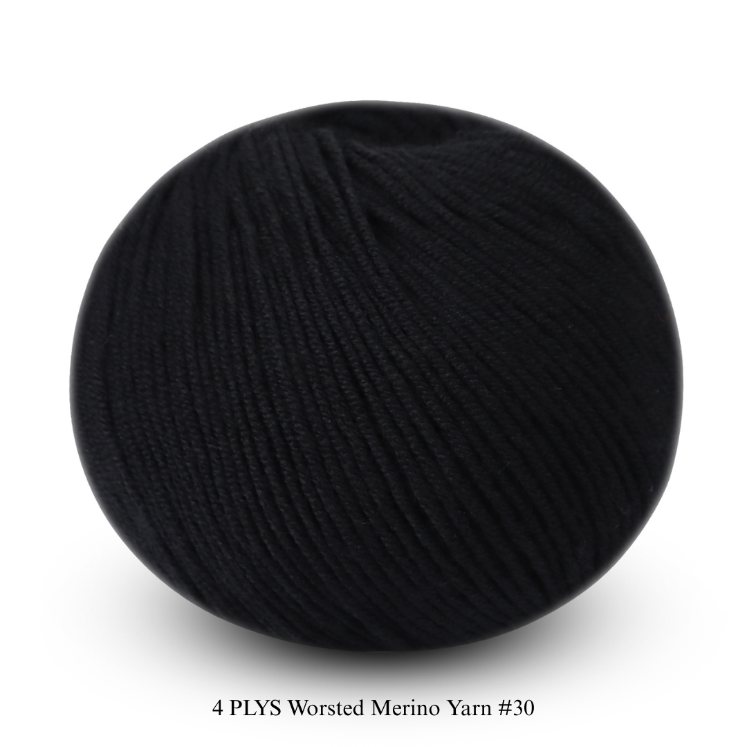 4 PLYS Worsted Merino Yarn