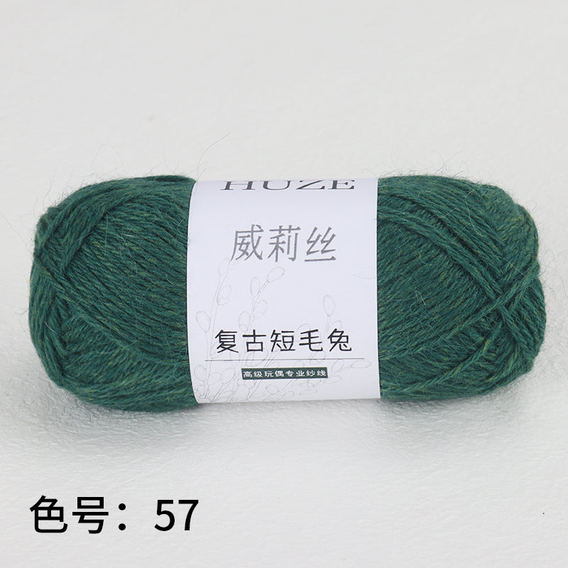 復古短毛兔-Angora Yarns