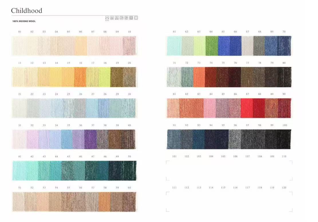 Color card- Childhood