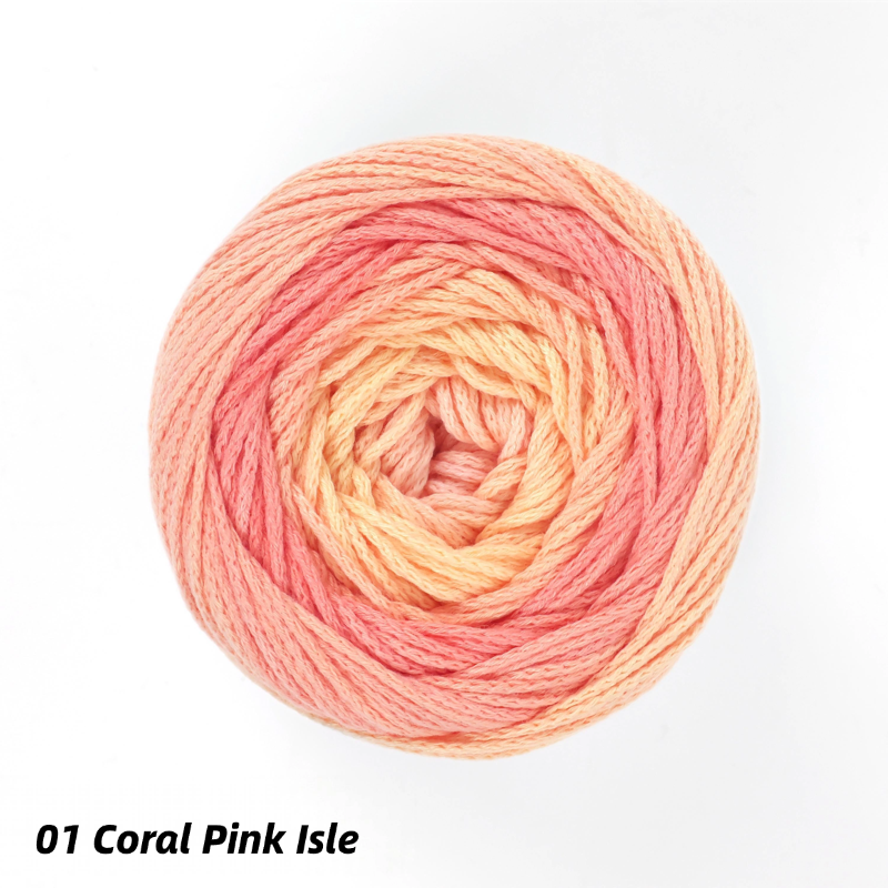 Starry 1.5mm Combed Hollow Gradien Yarn 200g