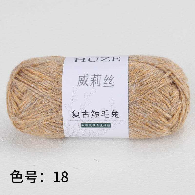復古短毛兔-Angora Yarns