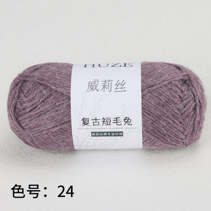 復古短毛兔-Angora Yarns