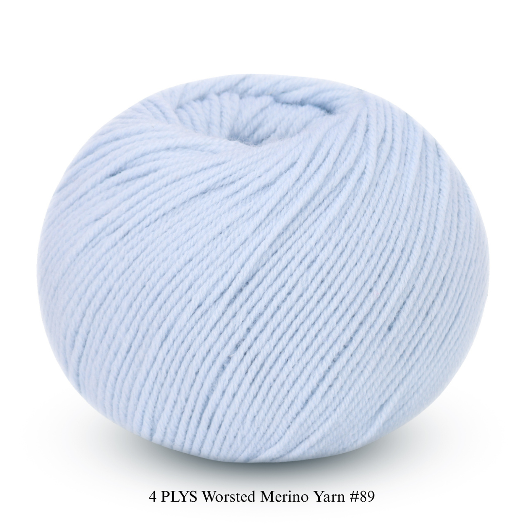 4 PLYS Worsted Merino Yarn