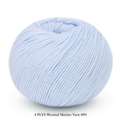 4 PLYS Worsted Merino Yarn