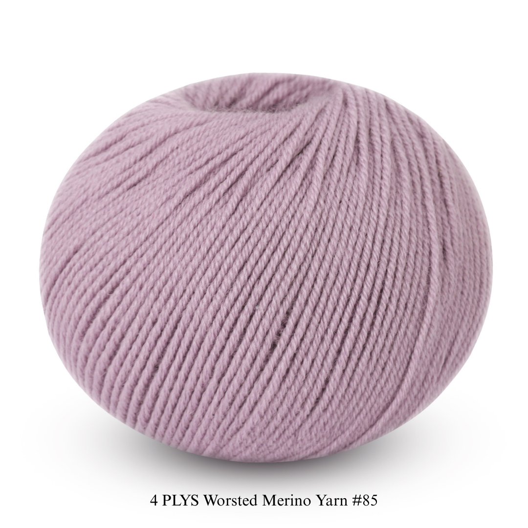 4 PLYS Worsted Merino Yarn