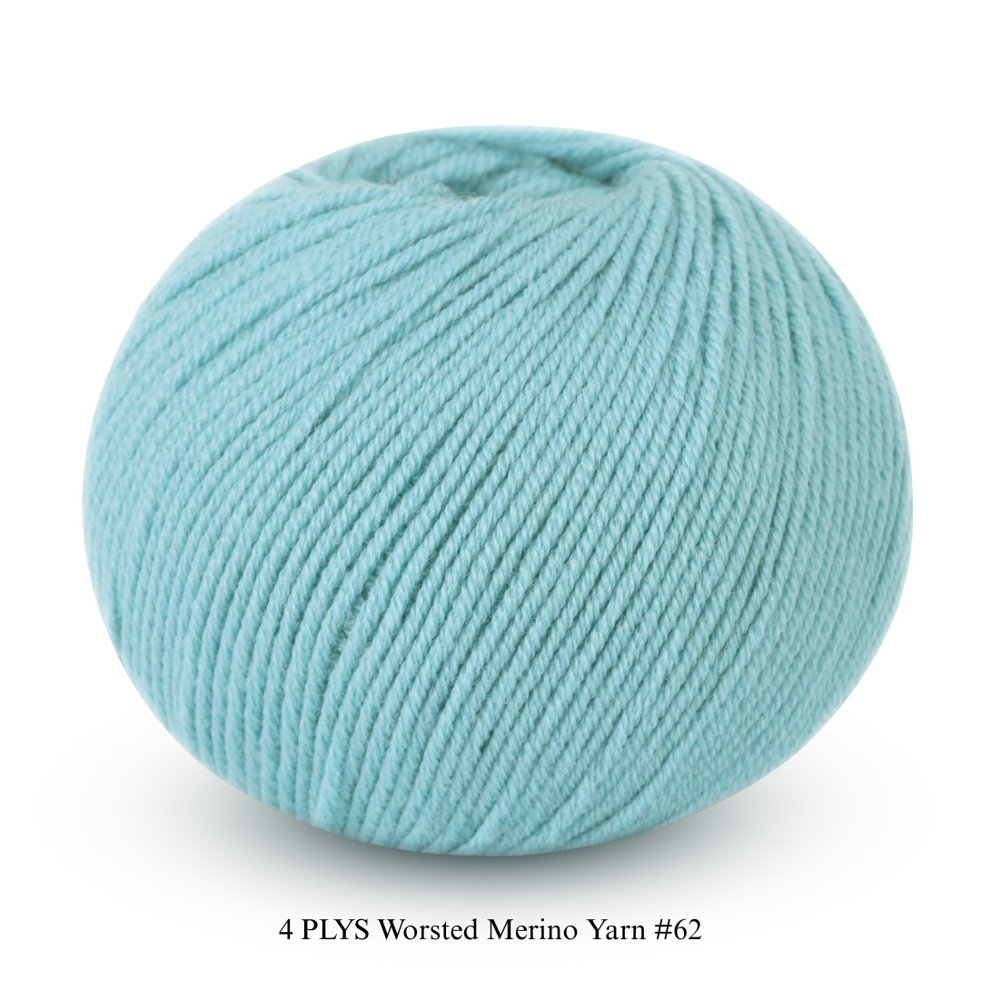 4 PLYS Worsted Merino Yarn