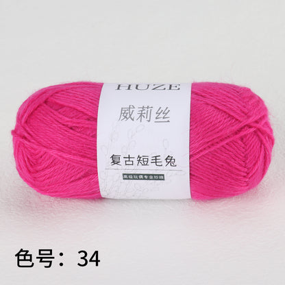 復古短毛兔-Angora Yarns