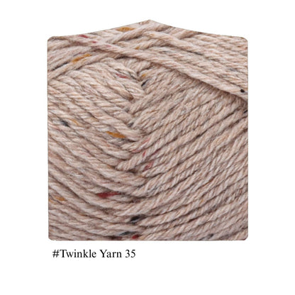 Twinkle Yarn (50% Acrylic 42% Nylon 8% Wool) (1 Ball x 50g)