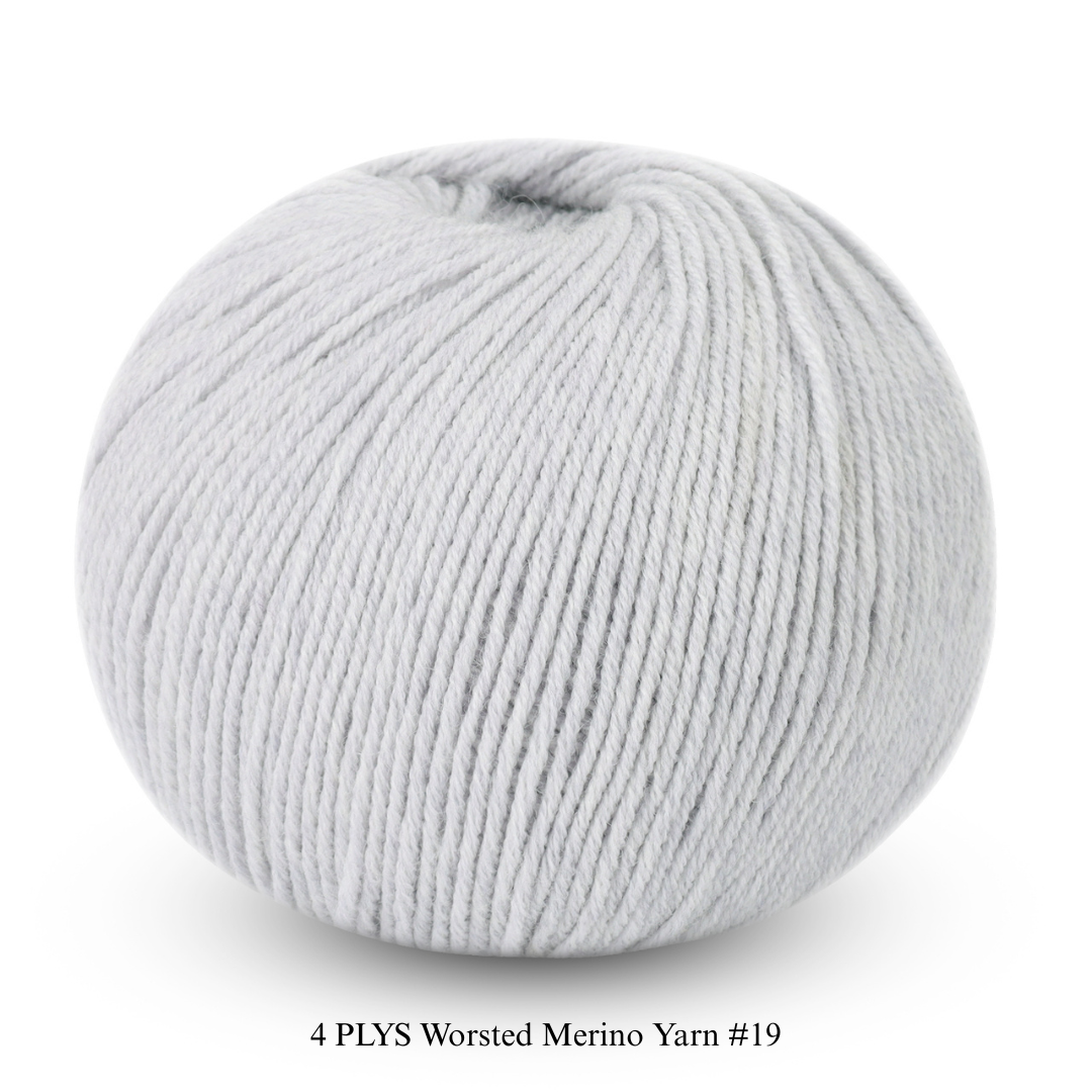 4 PLYS Worsted Merino Yarn