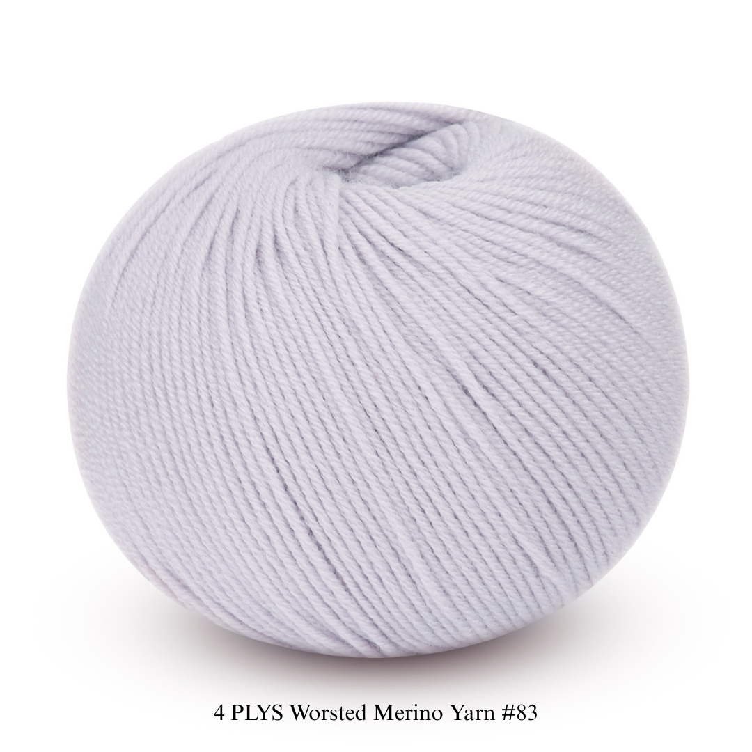 4 PLYS Worsted Merino Yarn