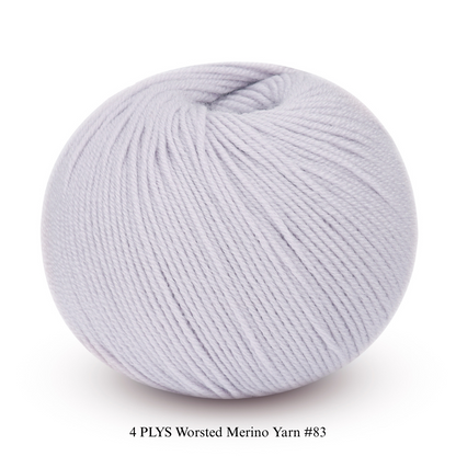 4 PLYS Worsted Merino Yarn
