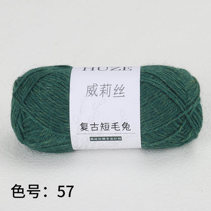 復古短毛兔-Angora Yarns