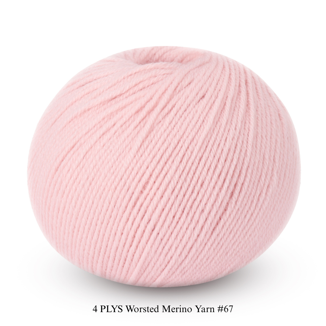 4 PLYS Worsted Merino Yarn