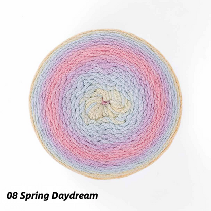 Starry 1.5mm Combed Hollow Gradien Yarn 200g